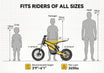Heybike Elektro-Dirtbike